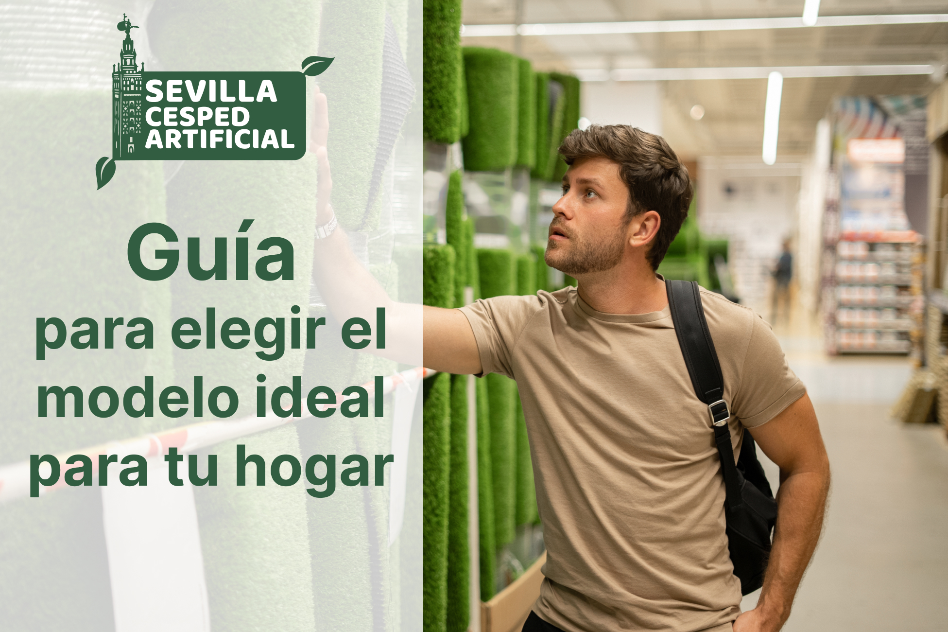 ¿que modelo de cesped artificial elegir? sevilla cesped artificial